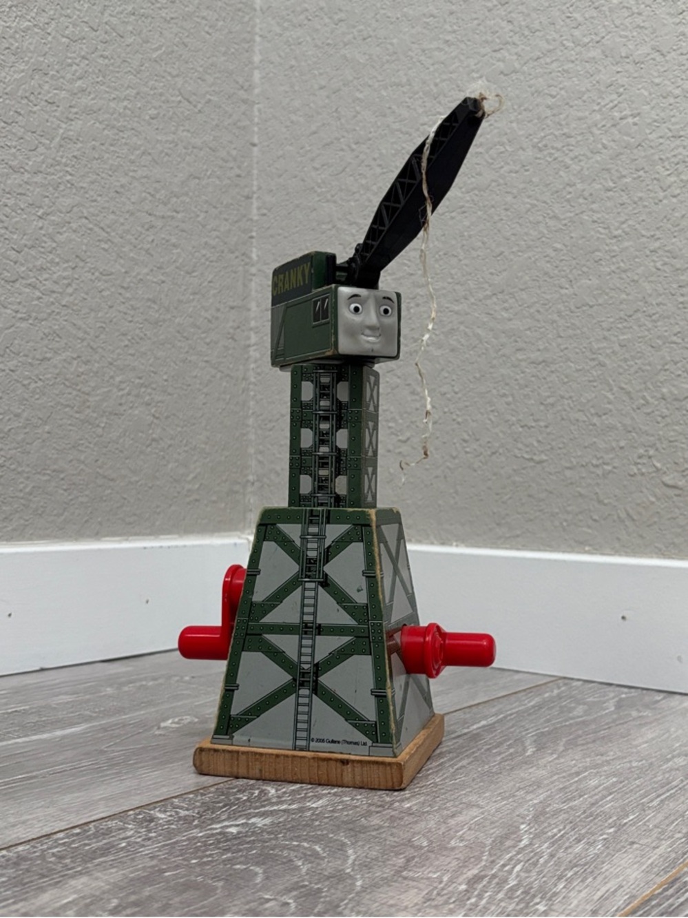 Cranky the Crane 2005 - Thomas & Friends Wooden Railway (broken string)